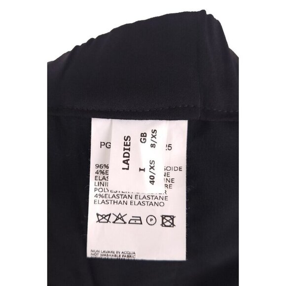 Fabiana Filippi Jogging-fit Silk Stretch Trousers Size 40 XS Womens Black $650 - Picture 11 of 13